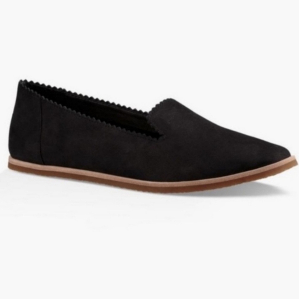 UGG Women's Vista Driving Loafer, Black, Like New, size 9.5, Slip On